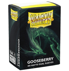 Dragon Shield Sleeves: Dual Matte Gooseberry AT-15066